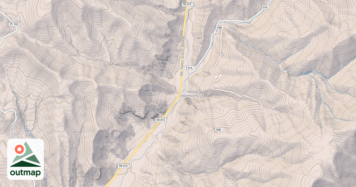 Map of Telestial Depressions