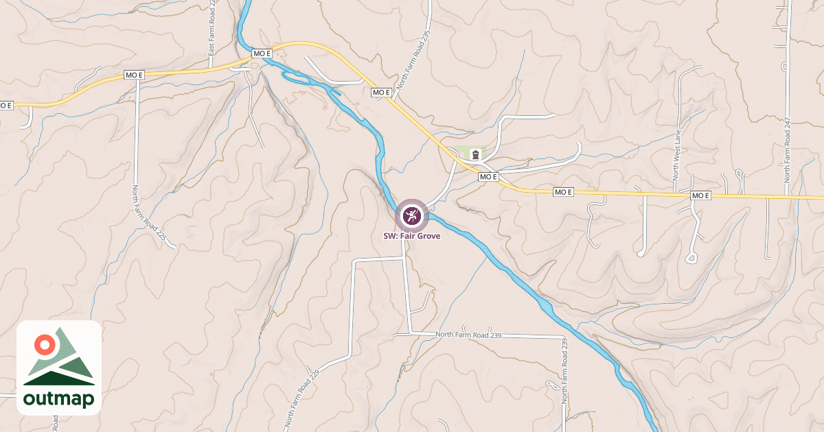 Map of SW: Fair Grove