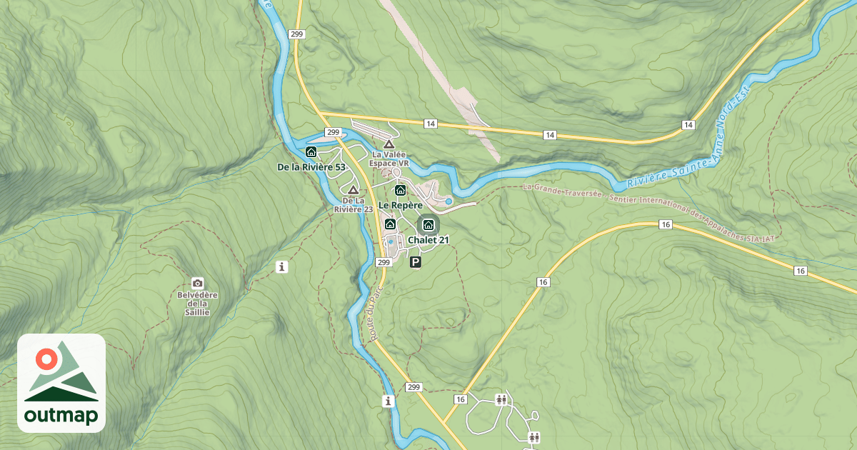 Map of Chalet 21