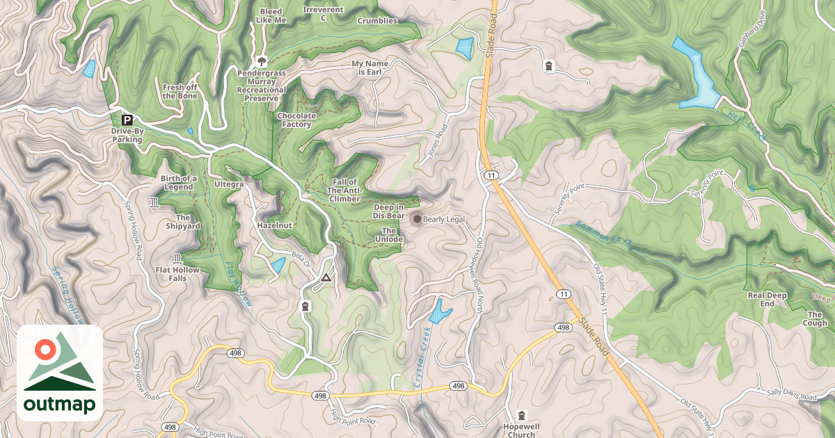 Map of Bearly Legal