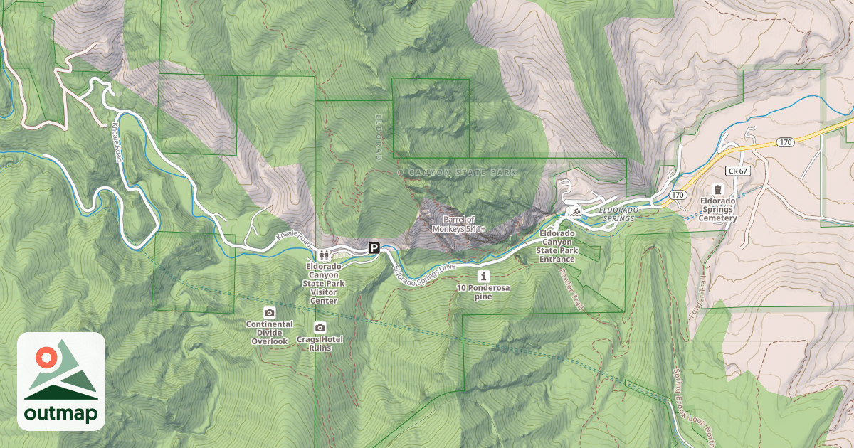 Map of Barrel of Monkeys