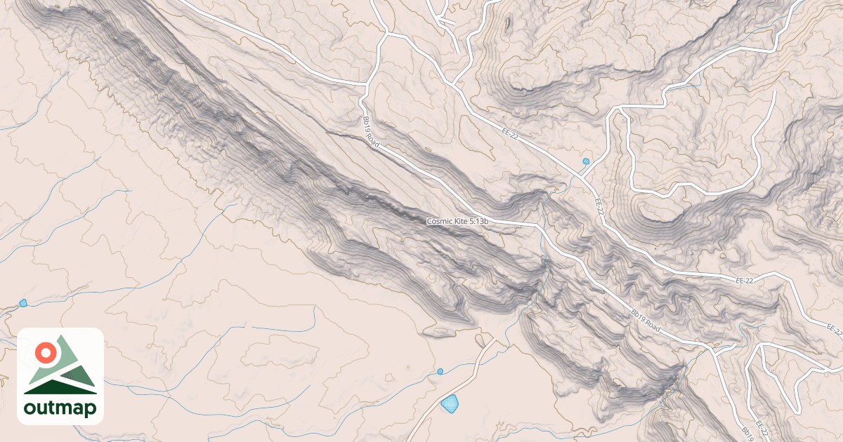 Map of Cosmic Kite
