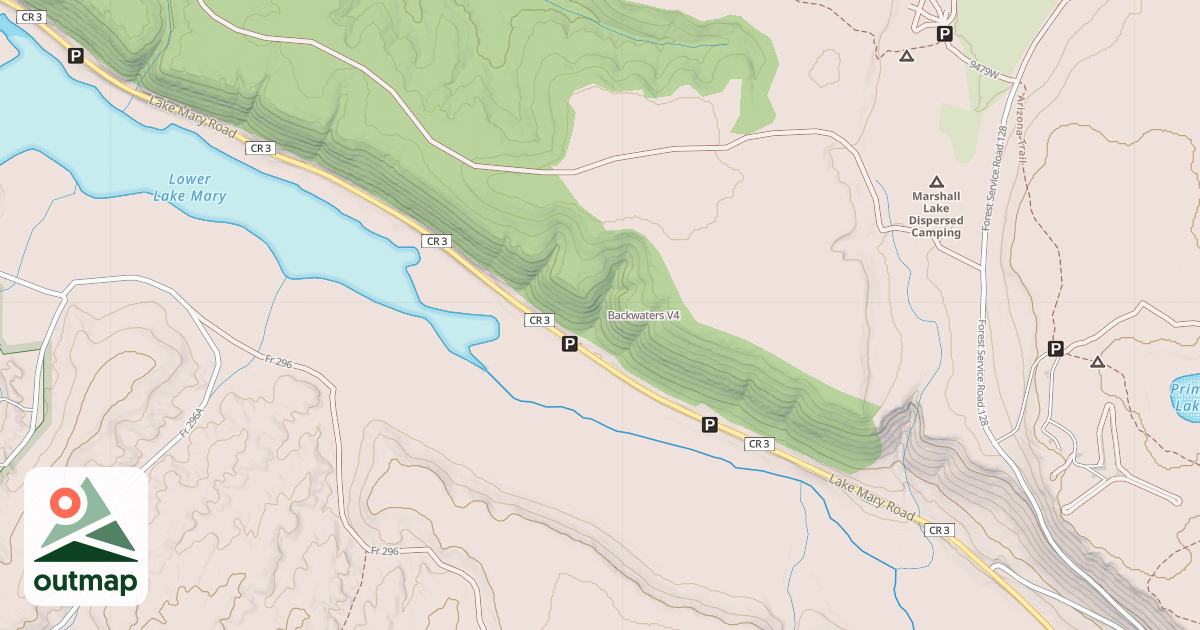 Map of Backwaters
