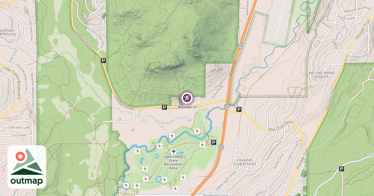 Map of Boulder U