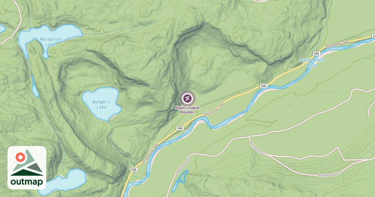 Map of Major League Boulder