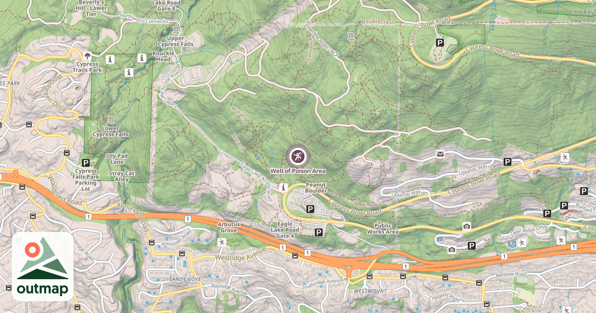 Map of Well of Poison Area