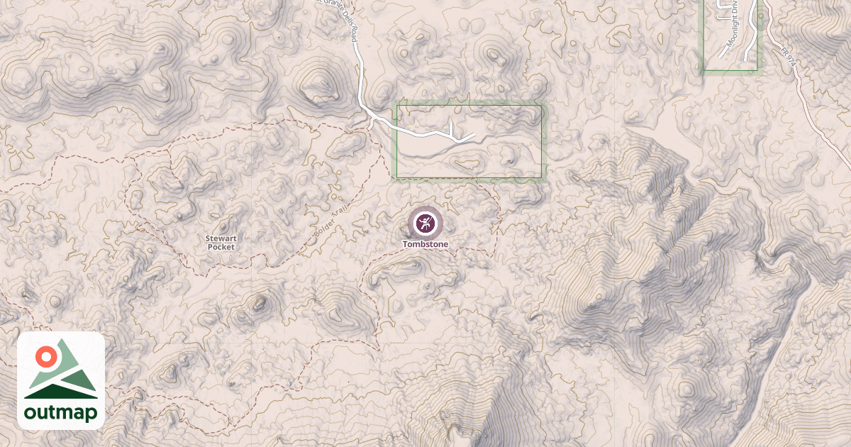 Map of Tombstone