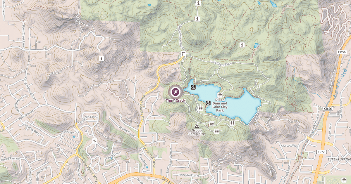 Map preview of The Y Crack