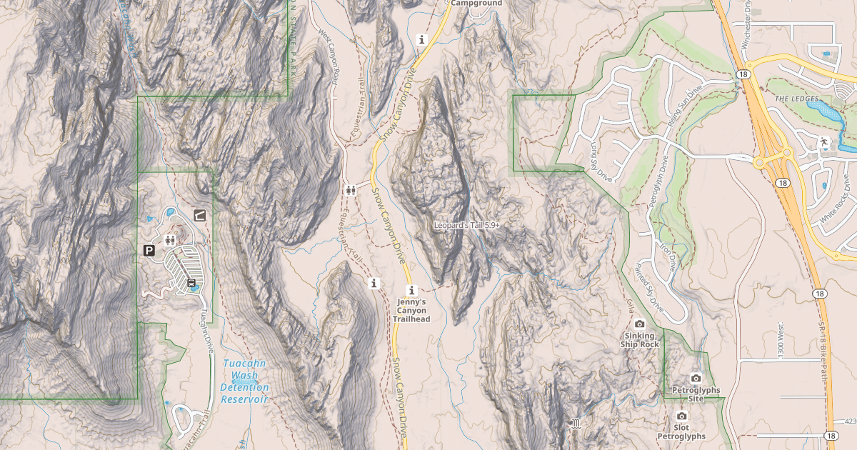 Map preview of Leopard's Tail