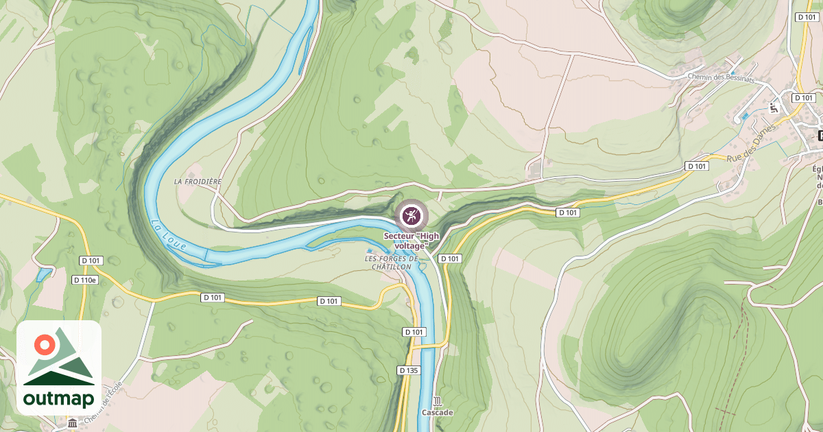 Map of Secteur "High voltage"