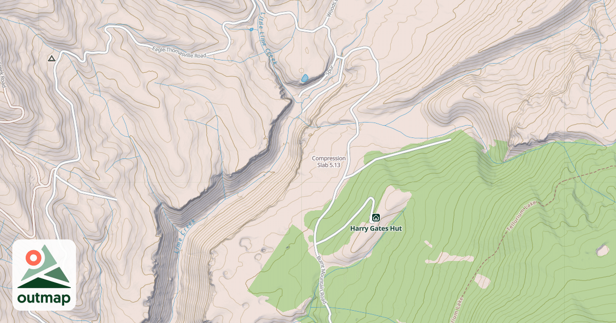 Map of Compression Slab