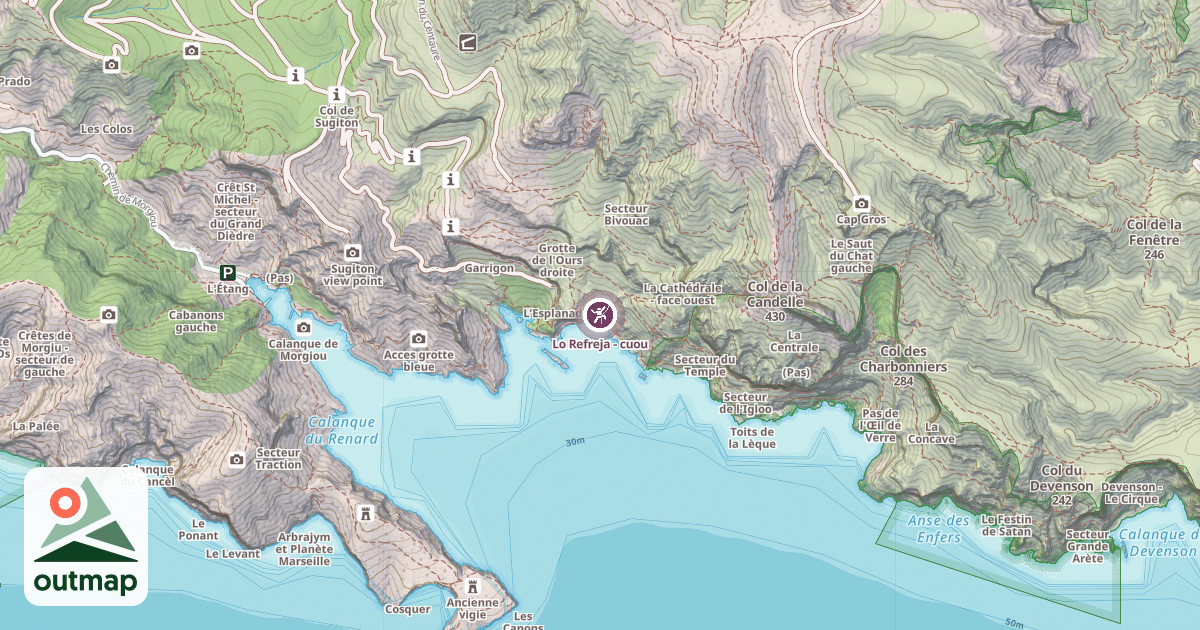 Map of Lo Refreja - cuou