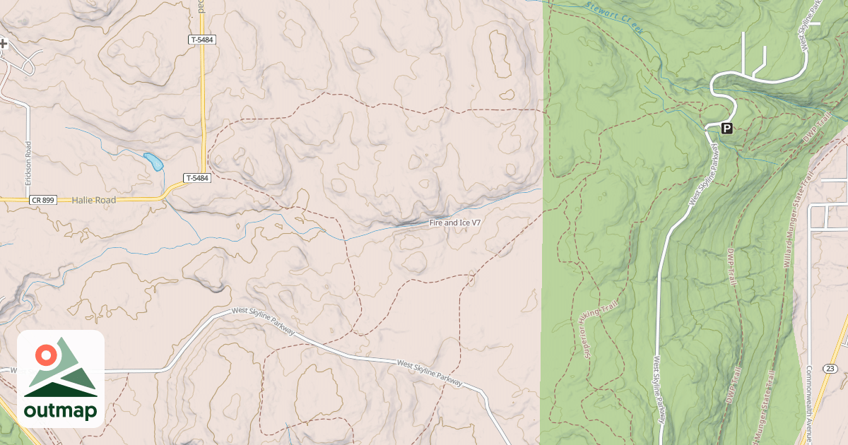 Map of Fire and Ice
