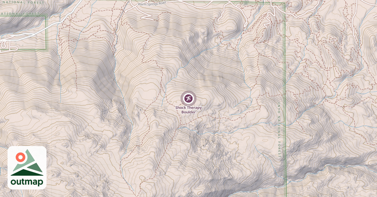 Map of Shock Therapy Boulder