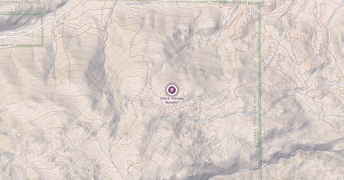 Map preview of Shock Therapy Boulder