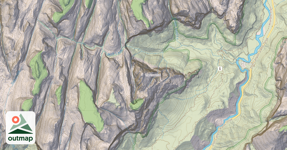 Map of The Toad