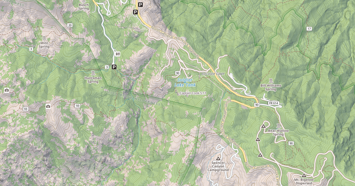 Map preview of Captain Cook