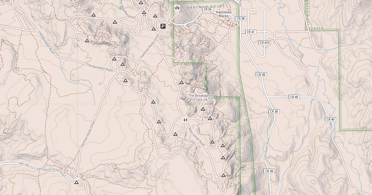 Map preview of The Breakdance Crack