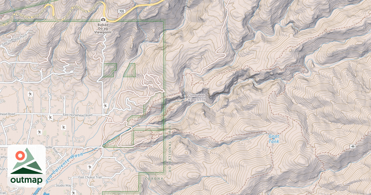 Map of Climb With A Jew