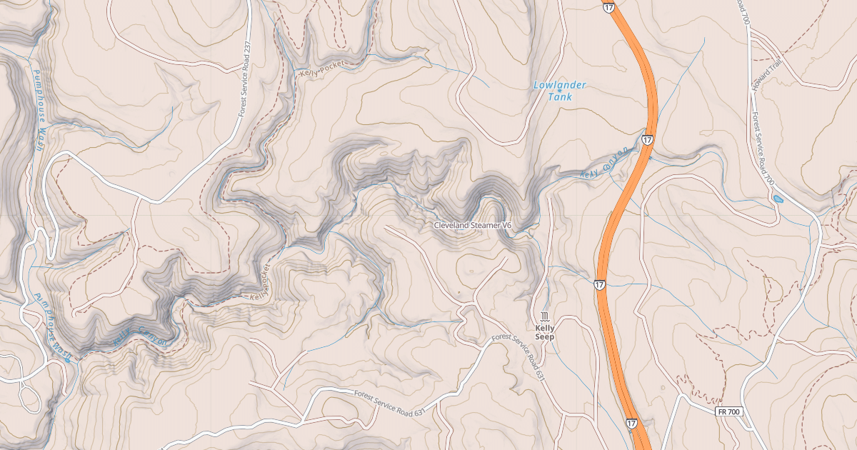 Map preview of Cleveland Steamer