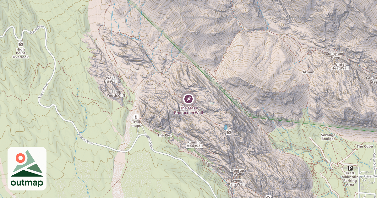 Map of The Mass Production Wall