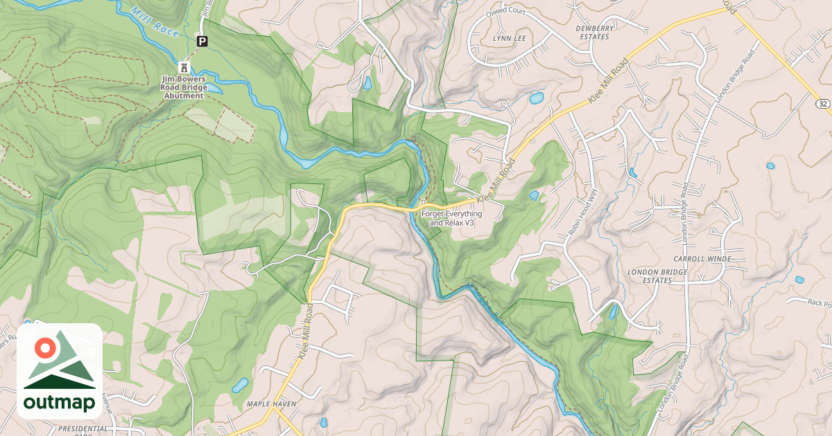 Map of Forget Everything and Relax