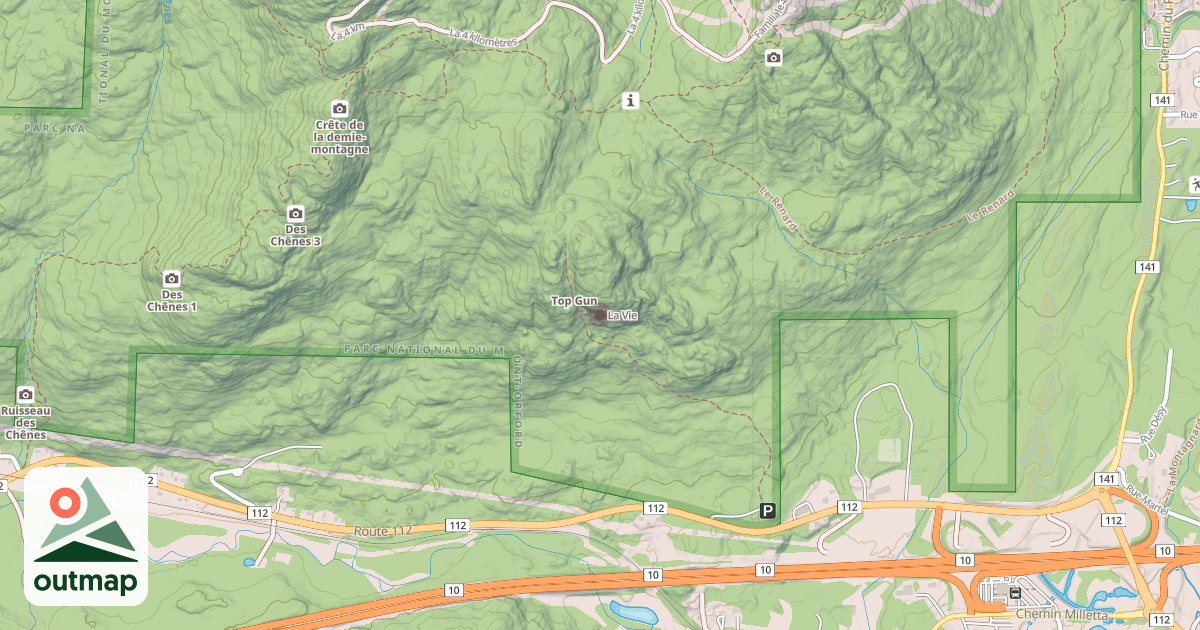 Map of La Vie