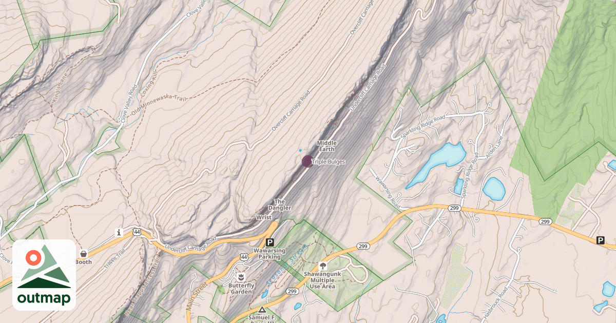 Map of Triple Bulges