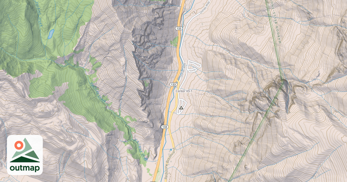 Map of Center