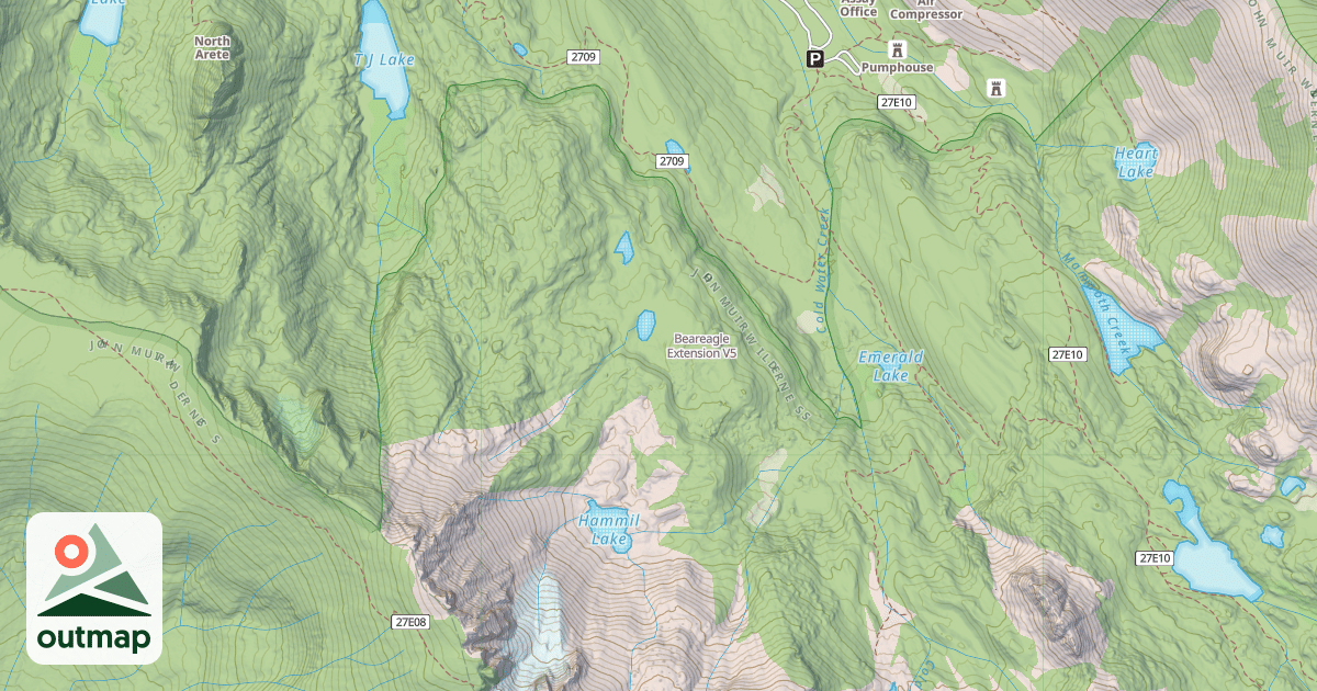 Map of Beareagle Extension