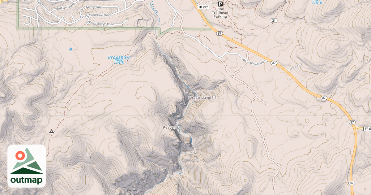 Map of 4th-year slump