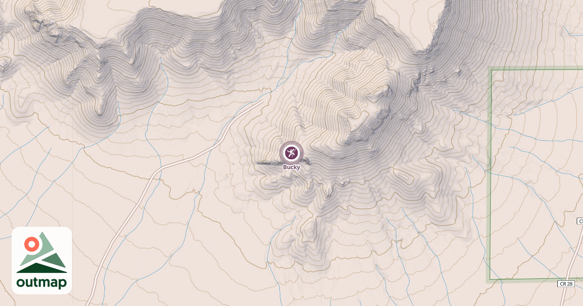 Map of Bucky