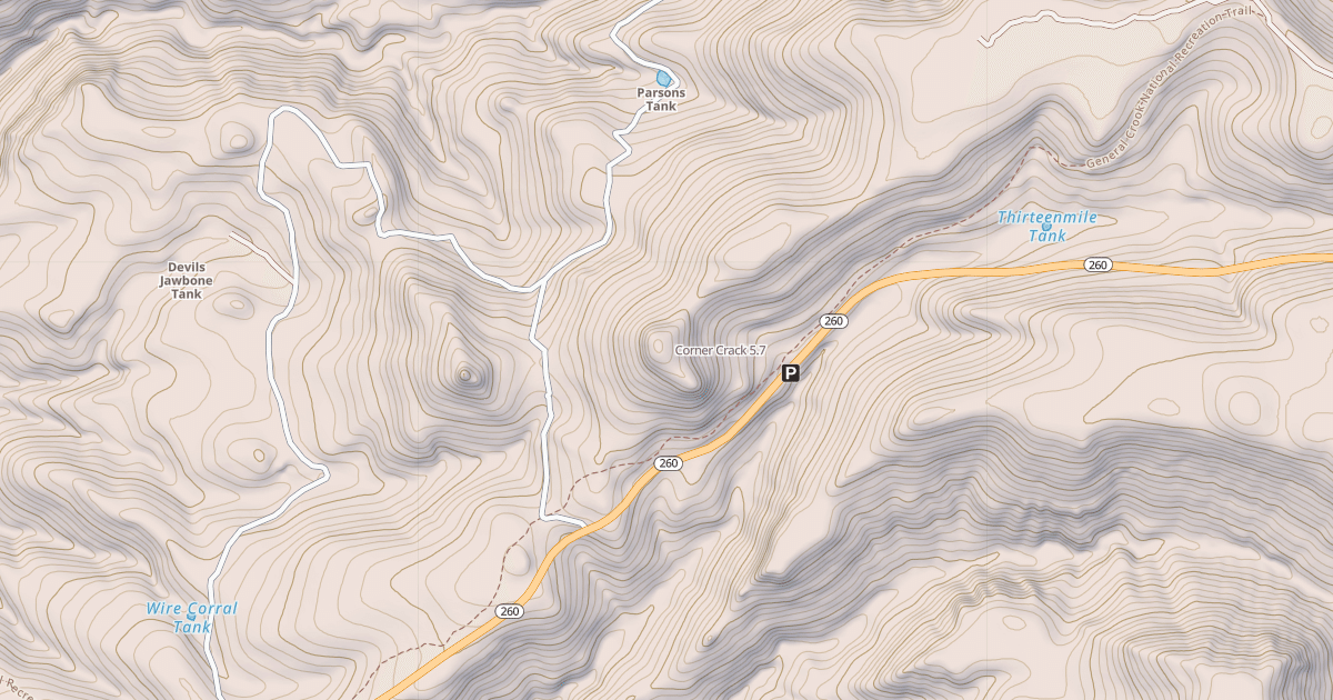 Map preview of Corner Crack