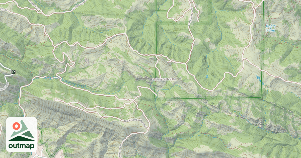 Map of Stemple Slab