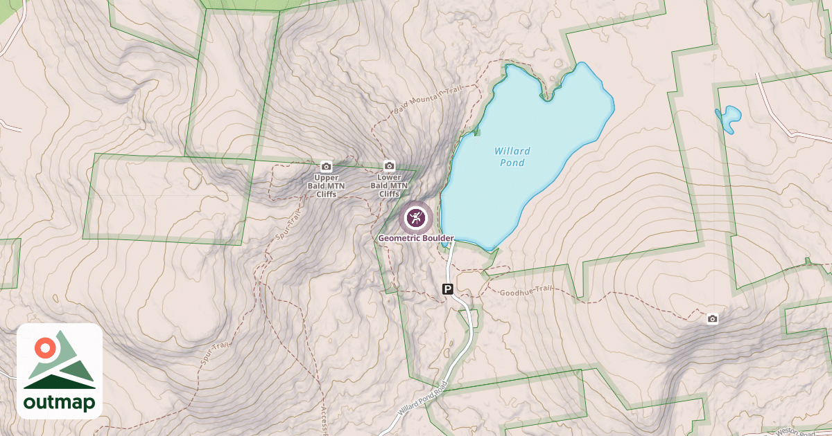 Map of Geometric Boulder