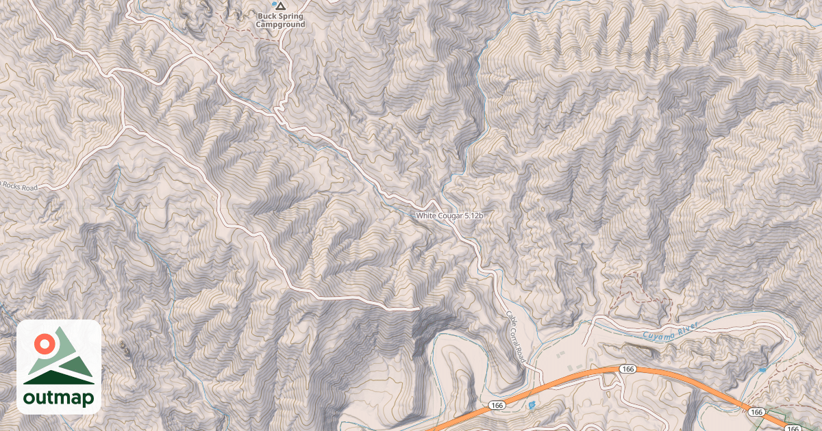 Map of White Cougar