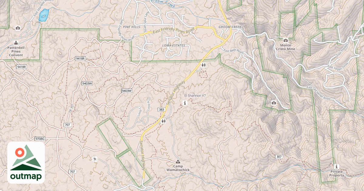 Map of El Shannon