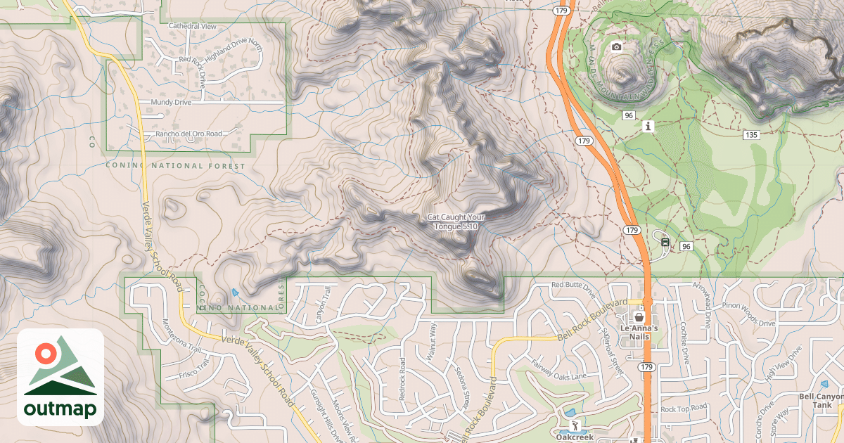 Map of Cat Caught Your Tongue