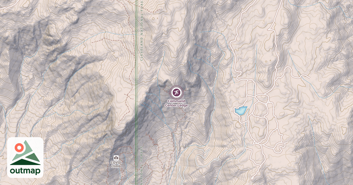Map of Command Center Ledge
