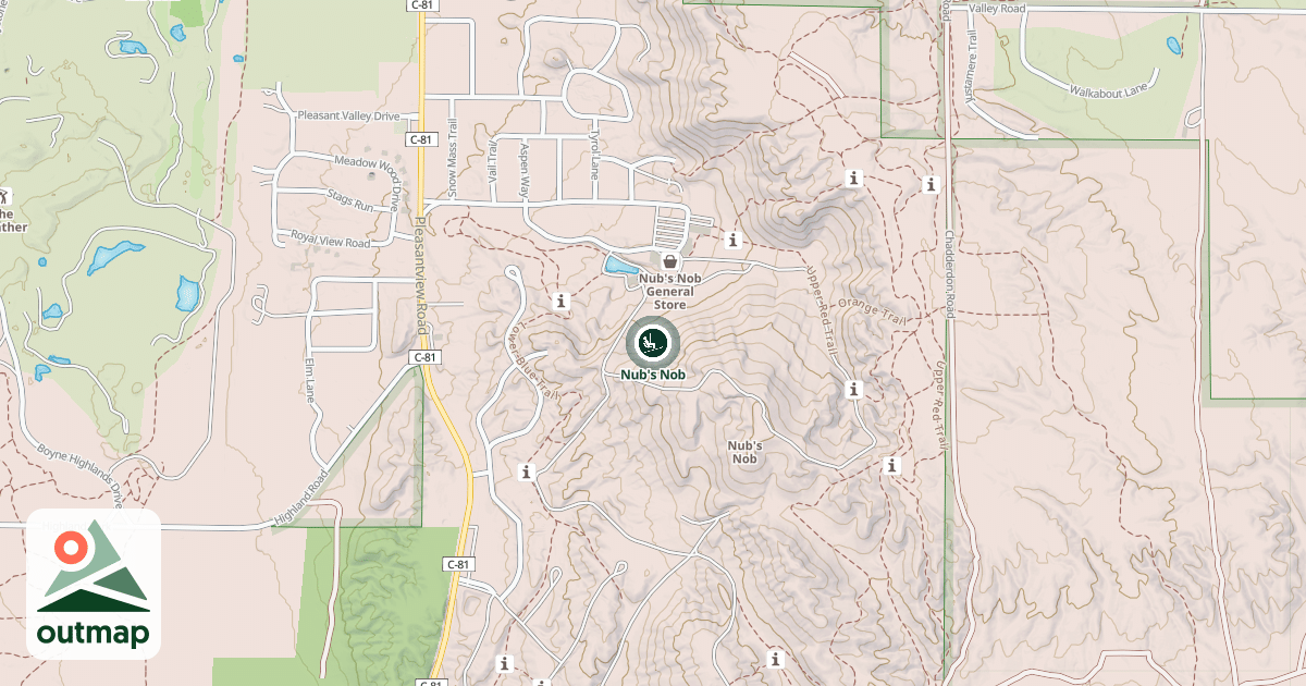 Map of Nub's Nob