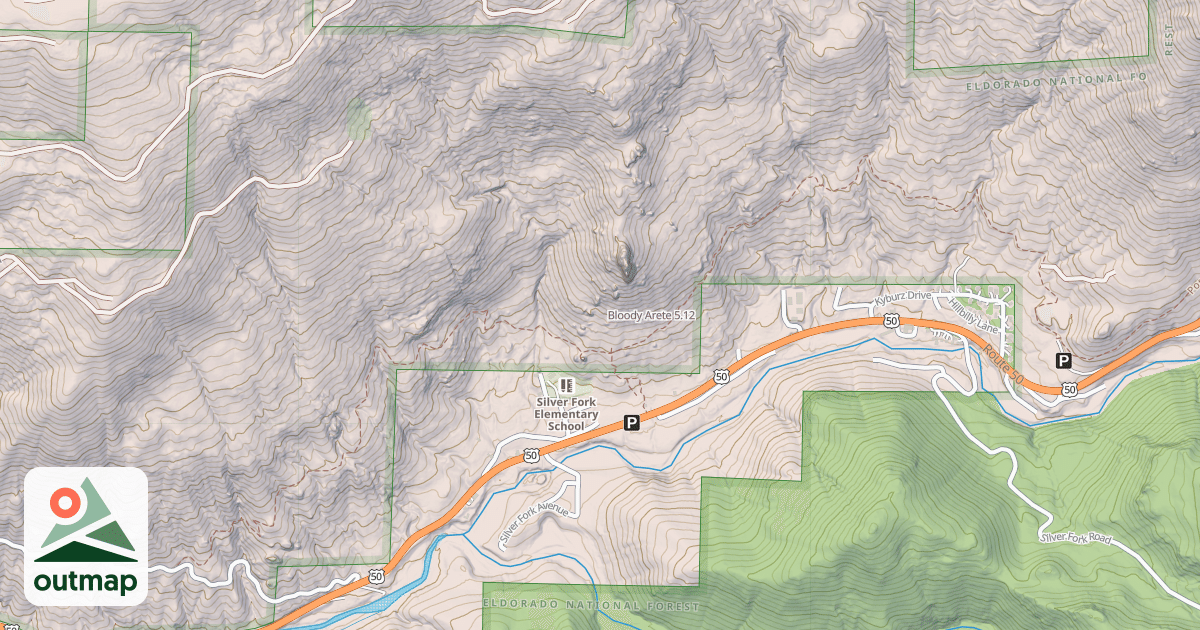 Map of Bloody Arete