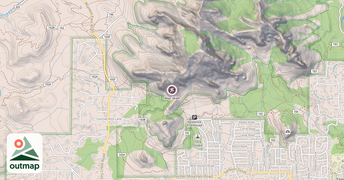Map of Mac Wall