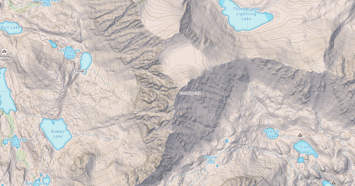 Map preview of East Ridge