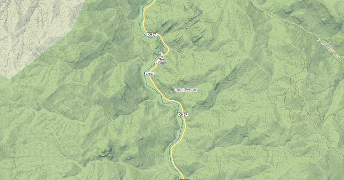 Map preview of Half Climb