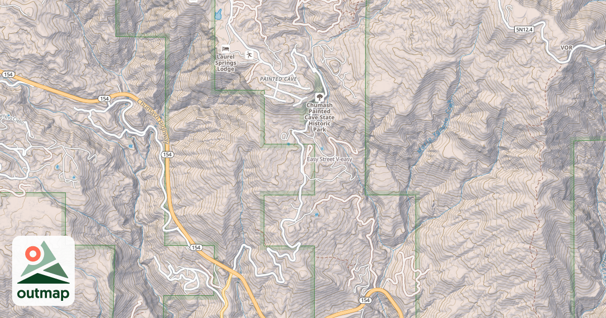 Map of Easy Street