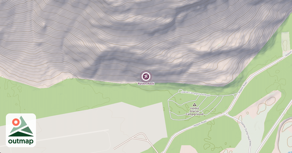Map of Raven Rock