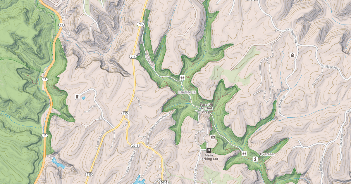 Map preview of Lula Mae