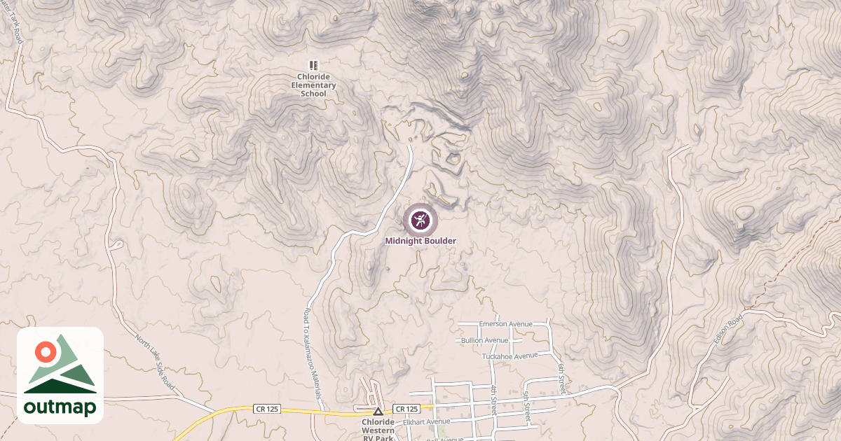 Map of Midnight Boulder