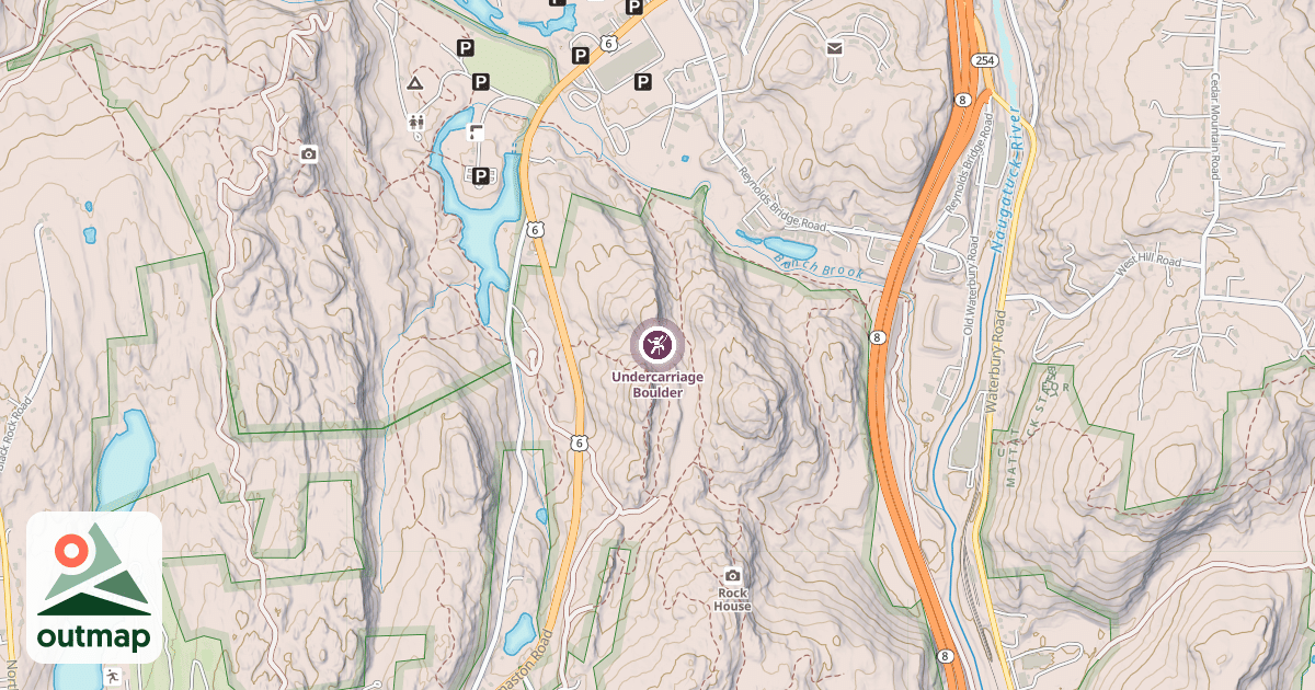 Map of Undercarriage Boulder