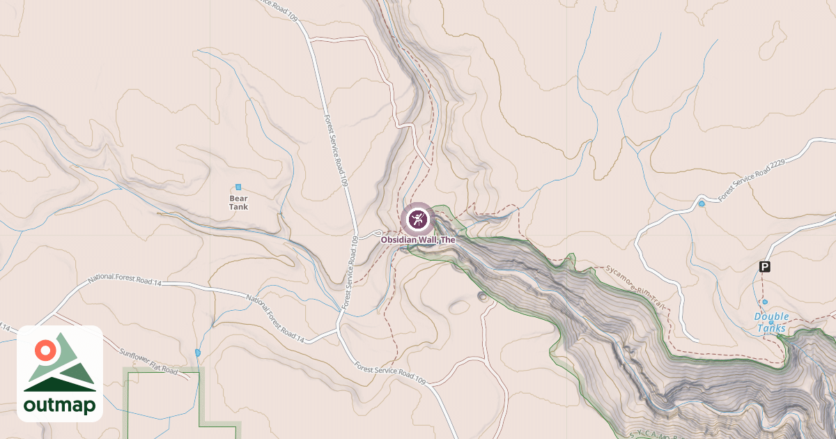 Map of Obsidian Wall, The